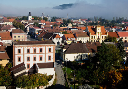 Město Švihov - Město z hradní věže