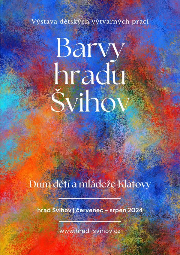 Barvy hradu Švihov - výstava DDM Klatovy