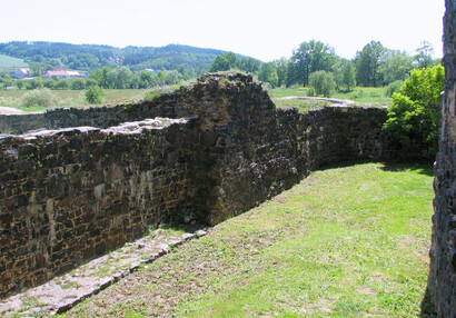 Vodní hrad Švihov - Galerie - Jihovýchodní parkán