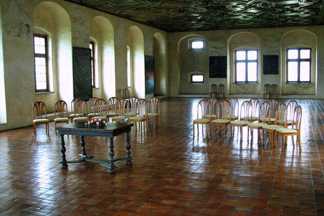 Svatby - hrad Švihov - taneční sál